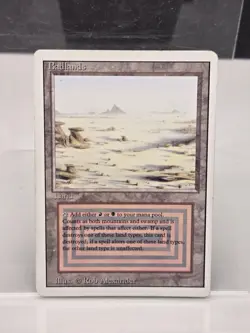 Badlands Revised 3rd Edition MTG Moderately Played (MP) / Lightly Played (LP) - Image 1