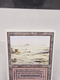 Badlands Revised 3rd Edition MTG Moderately Played (MP) / Lightly Played (LP) - Image 2