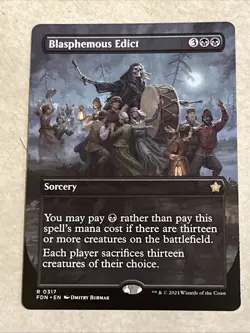 Blasphemous Edict (Borderless) Foundations Regular - Image 1