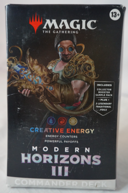 Magic The Gathering Modern Horizons 3 Creative Energy Commander Deck New Sealed - Image 1