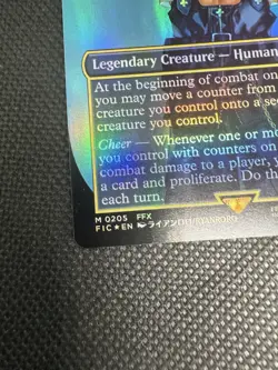 Tidus, Yuna's Guardian (Borderless Foil) #205 Commander: Final Fantasy MTG NM - Image 4