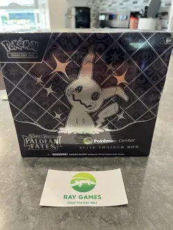 SMALL TEAR Paldean Fates Pokemon Center Elite Trainer Box PC ETB Factory Sealed - Image 1
