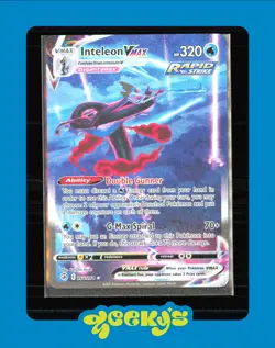 Pokemon TCG Inteleon VMAX 266/264 Alt. Art Secret Rare Swsh08: Fusion Strike - Image 1