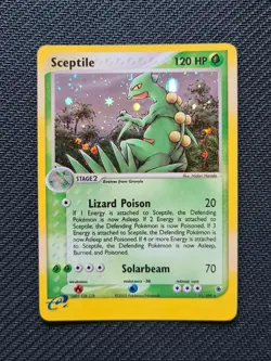 Sceptile 11/109 EX Ruby & Sapphire Holo Rare Pokemon Near Mint NM - Image 1