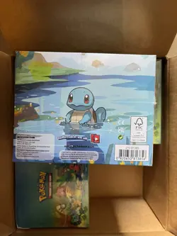 Sealed Pokemon Kanto Friends Mini Tin Display Case Packs Pikachu Eevee Squirtle - Image 4