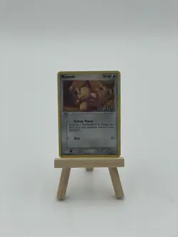 Pokemon TCG - Meowth Delta Species Stamped 77/113 Reverse Holo Damaged - Image 1