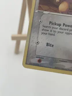 Pokemon TCG - Meowth Delta Species Stamped 77/113 Reverse Holo Damaged - Image 5