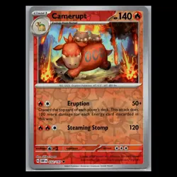 Obsidian Flames - Camerupt - 032/197 - Reverse Holo - Pokemon TCG - Image 1