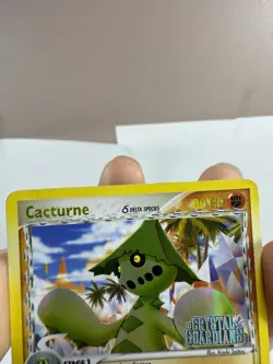 Pokemon Cacturne Delta Species EX Crystal Guardians 15/100 Reverse Holo Stamped - Image 3