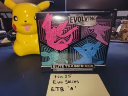 Pokemon TCG Sword & Shield Evolving Skies ETB Factory Sealed A - Image 1