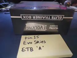 Pokemon TCG Sword & Shield Evolving Skies ETB Factory Sealed A - Image 2