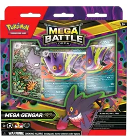 Pokemon Mega Battle Deck Set of 2 (1 of each) Gengar/Diancie ex PRESALE English - Image 2
