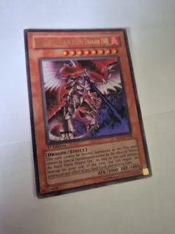Yugioh Horus the Black Flame Dragon LV8 SOD-EN008 Ultra Rare 1st Edition - Image 3