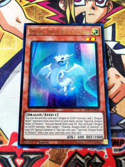 Spectal, Dragon Ruler of Flickers alin-en018 1st Ed (NEW) Ultra Rare Yu-Gi-Oh! - Image 1