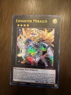 Yu-Gi-Oh! TCG Exosister Mikailis The Grand Creators GRCR-EN017 1st Edition Ultra - Image 1