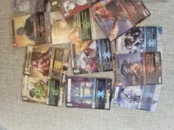 100+ Final Fantasy TCG Card LOT Gunslinger of the Abyss XV VII Tifa Phoenix Foil - Image 2