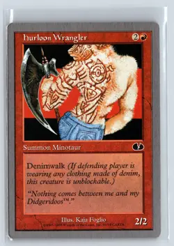 HURLOON WRANGLER - MTG Magic the Gathering Card - Unglued - Common - Image 1