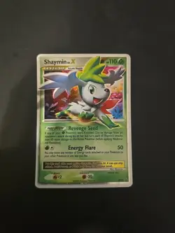 Shaymin DP39 LV X Diamond And Pearl Promo Reverse Holo Pokemon Card - Image 1