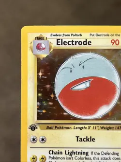 Electrode 02/64 Jungle Holo very nice hollow very clean card never played - Image 2