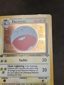 Electrode 02/64 Jungle Holo very nice hollow very clean card never played - Image 5