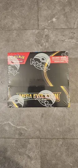 Mega Evolutions Sealed Enhanced Booster Box Pokemon Cards With Promo Card - Image 1