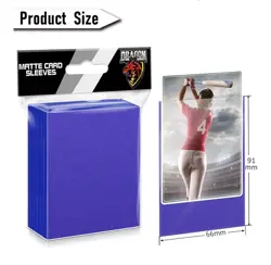 Forest Green Matte Card Sleeves 66mm x 91mm 100 Card Sleeves - Image 5