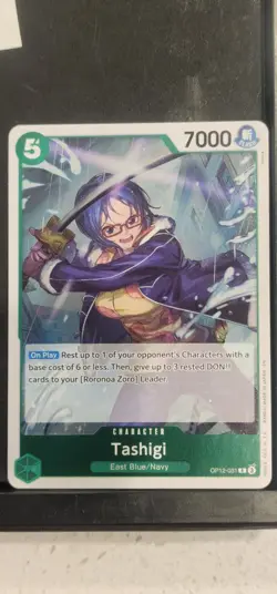 One Piece Card Game OP12-031 Tashigi Character Card - Image 1