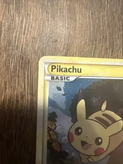 Pokemon Pikachu TCG Holo Black Star Promo Card HGSS03 NM/LP Condition - Image 5