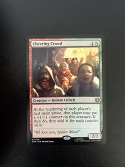 Cheering Crowd - Mtg: Marvel's Spider-Man Regular Rare 126 - Image 1