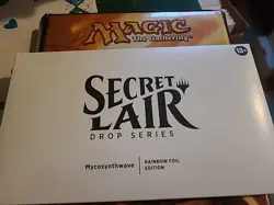 MTG Secret Lair Mycosynthwave [SEALED RAINBOW FOIL] Magic the Gathering - Image 1
