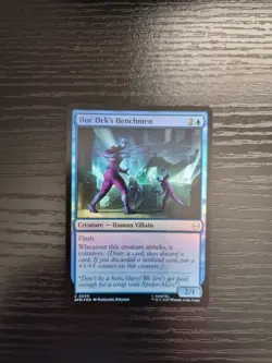 MTG Marvel's Spider-Man - Doc Ock's Henchmen (30) - Common - FOIL - NM/MT - Image 1