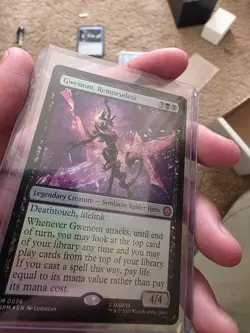 1 x Gwenom, Remorseless - Foil - Marvel's Spider-Man - NM-Mint - MTG - Image 1