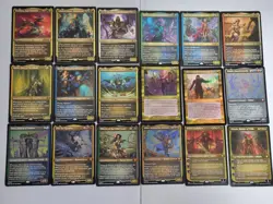 MTG Display Commander Thick Cardstock Cards Lot of x18 Magic the Gathering - Image 1
