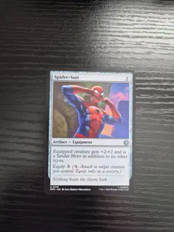 MTG Marvel's Spider-Man - Spider-Suit (176) - Uncommon - NM/MT - Image 1