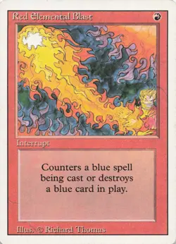 MTG - Red Elemental Blast - Revised Edition - Image 1