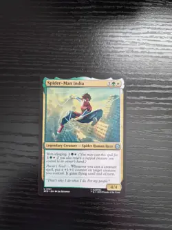 MTG Marvel's Spider-Man - Spider-Man India (151) - Uncommon - NM/MT - Image 1