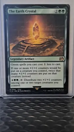 MTG Final Fantasy - The Earth Crystal #184 (Rare Legendary Artifact) - Image 1