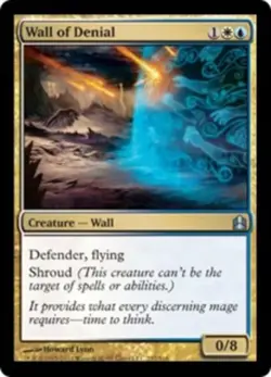 Wall of Denial - Commander #237/318 MTG Magic The Gathering - Image 1