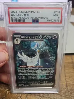 Pokemon 2024 SV PAF En Gardevoir EX #233/091 PSA 9 Special Illustration Rare - Image 1