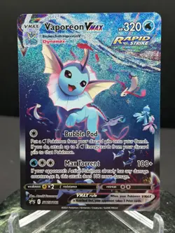 Pokemon Vaporeon VMAX SWSH182 Sword & Shield Promo Card Holo NM Condition - Image 1