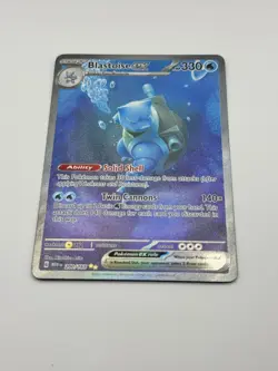 Blastoise EX 200/165 Pokemon TCG Scarlet & Violet 151 Special Illustration Rare - Image 1