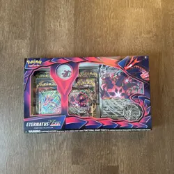 Pokemon TCG Eternatus VMAX Premium Collection Box FACTORY SEALED - Image 1