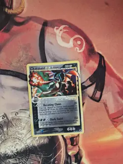 Pokemon 2006 EX Dragon Frontiers Gold Star Damaged Free Shipping - Image 1