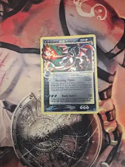 Pokemon 2006 EX Dragon Frontiers Gold Star Damaged Free Shipping - Image 5