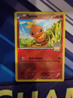 Torchic Staff City Championships 012/111 League & Championship Cards Pokemon TCG - Image 1