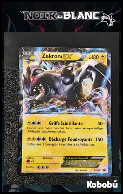 Carte Pokemon Zekrom EX BW38 Promo Noir & Blanc Black & White BlackStar FR - Image 1