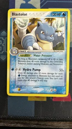 Blastoise 14/100 Crystal Guardians Regular Non-Holo Pokemon NM Near Mint - Image 1
