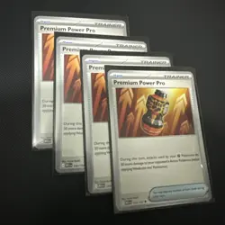 4 x Premium Power Pro - 124/132 Mega Evolution - NM - Playset - Pokemon TCG - Image 1
