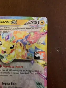 Pikachu EX 057/191 Play! Pokemon League Stamp Promo Prize Pack Near Mint - Image 3