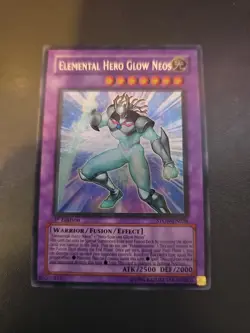 Yugioh - Elemental Hero Glow Neos STON-EN036 1st Edition Ultra Rare NM - Image 1